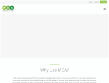 Tablet Screenshot of mdapropsys.com